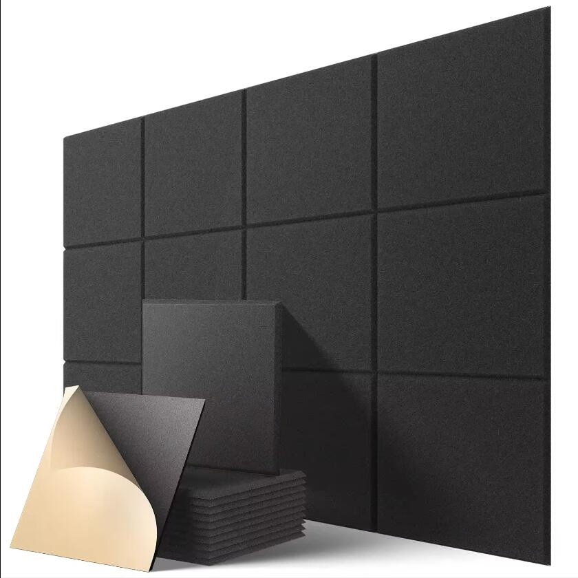 Custom Size High Density Sound Proof Wall Panel Acoustic Polyester Pet Felt Acoustic Panel Felt Sound Absorbing Wall Panel
