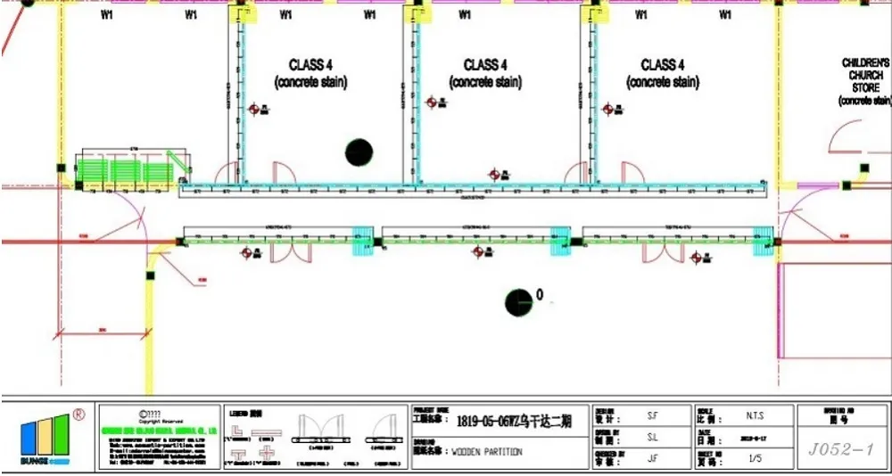 Acoustic Operable Walls Project
