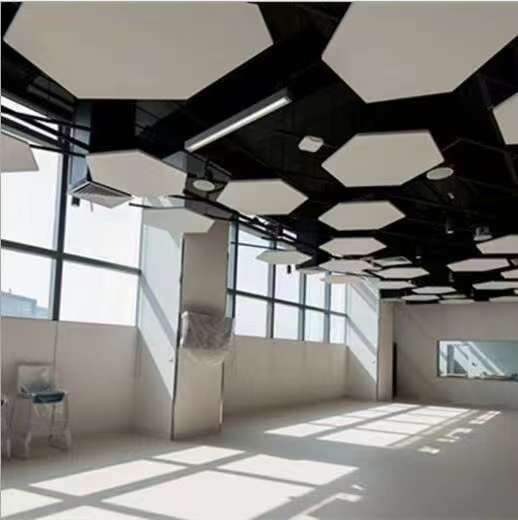 Lightweight Acoustic Clouds with Easy-Hang Fiberglass Design