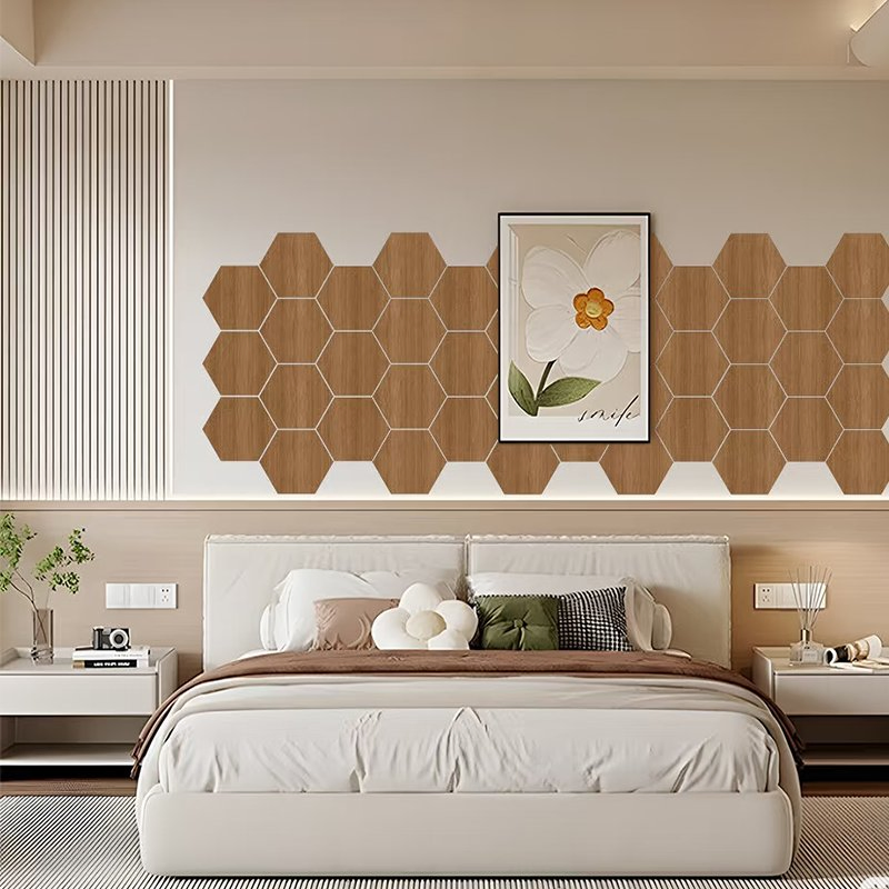 Sound-Absorbing Wooden Slat Sound Insulation Board Custom Sound Insulation Wall Board Wood Sound Insulation Variety Styles