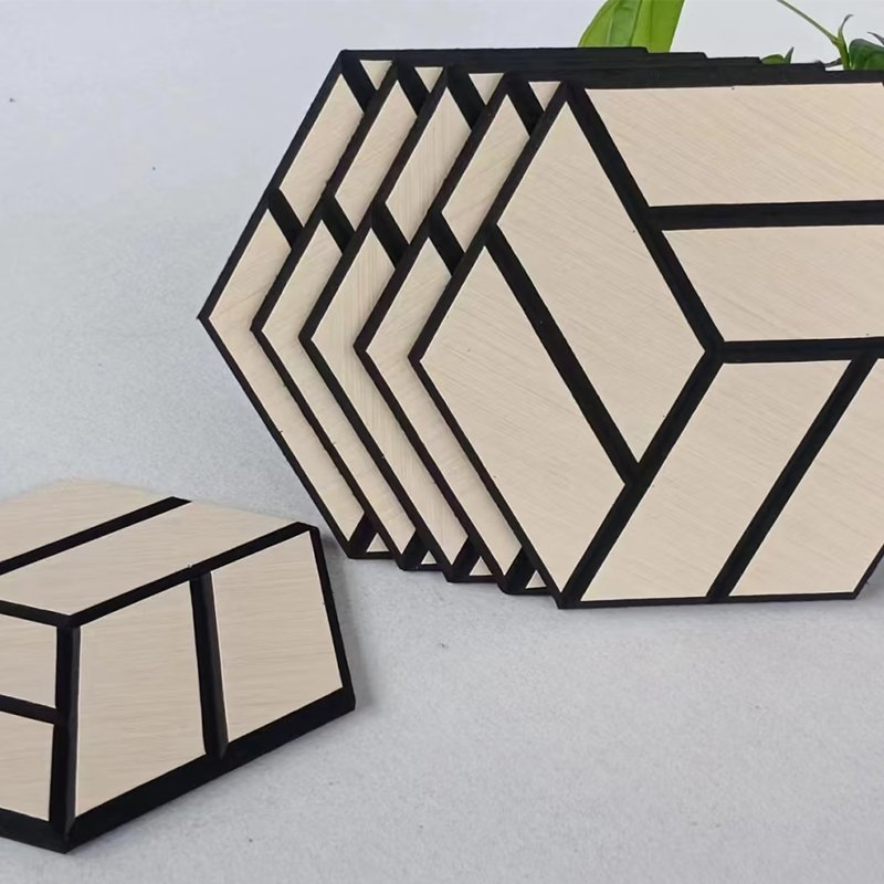 Sound-Absorbing Wooden Slat Sound Insulation Board Custom Sound Insulation Wall Board Wood Sound Insulation Variety Styles