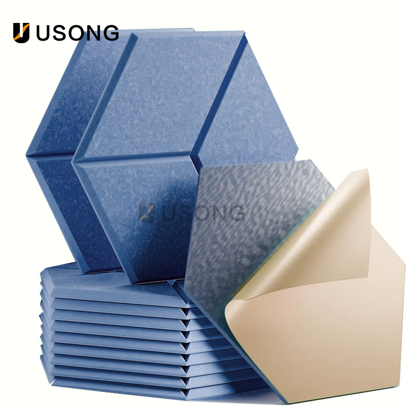 Hexagonal Shaped Acoustic Sound Insulation Board