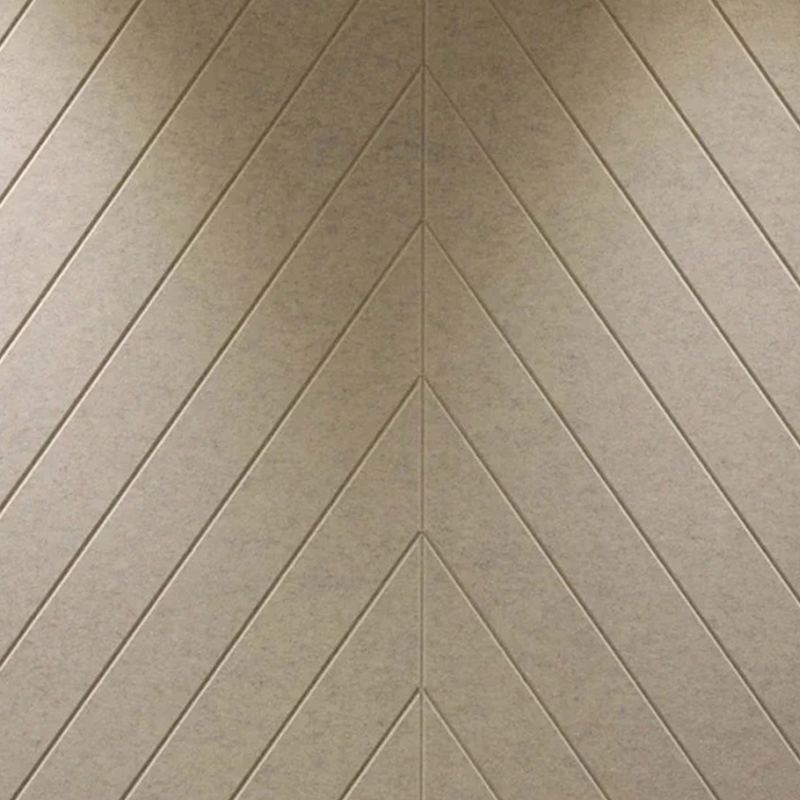 Color Block Polyester Fiber Acoustic Panel Wall Art for Interior Decor Use