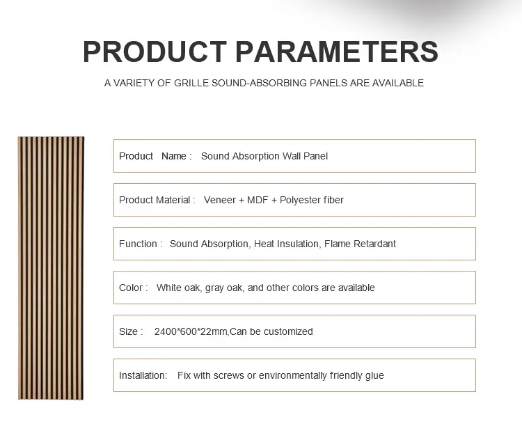 Wooden Fiber Acoustic Panels
