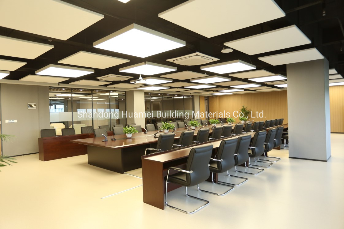 Acoustic Fiber Hanging Baffles Acoustic Clouds