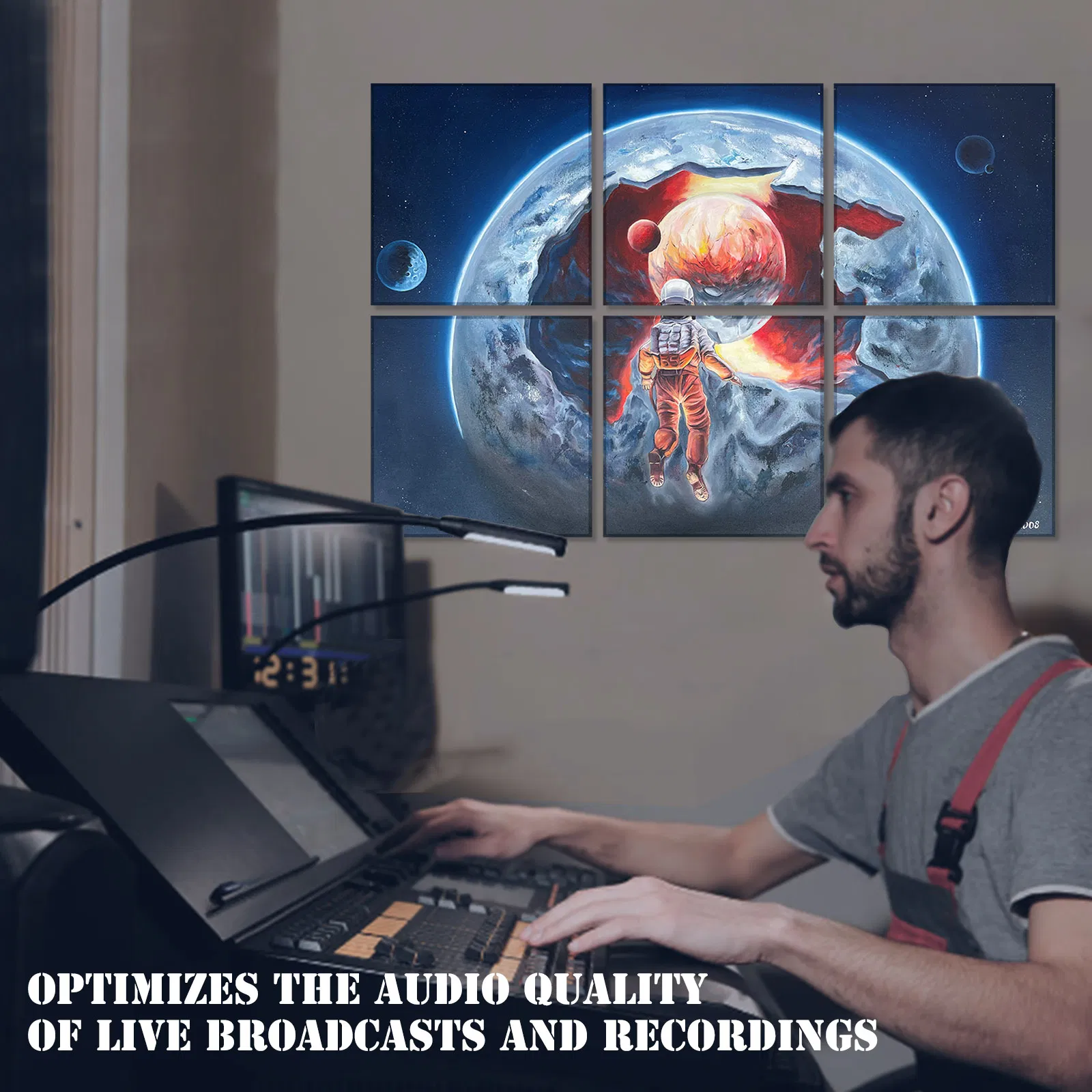 Bubos Art Soundproof Decorative Pet Polyester Fiber Acoustic Panel for Office