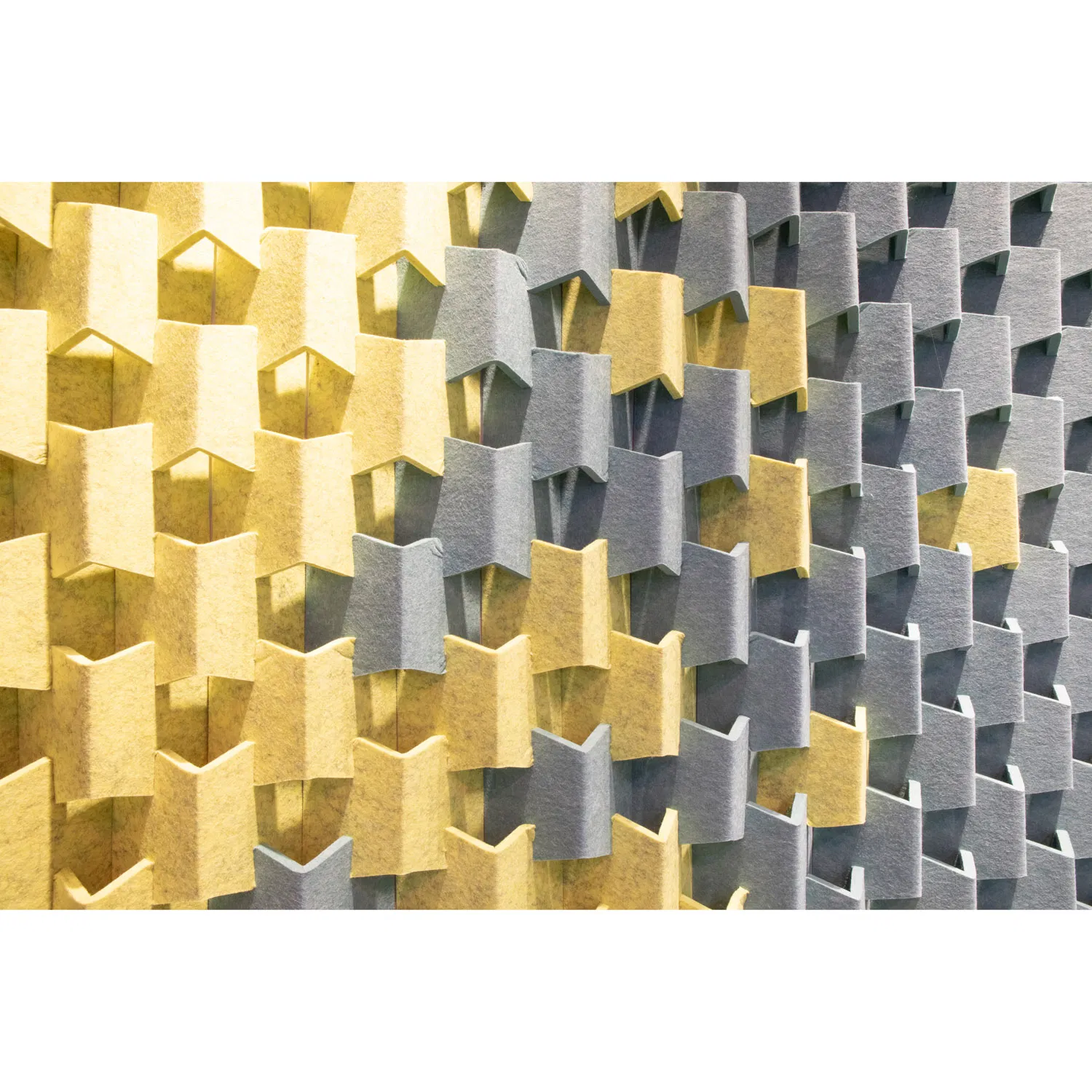 Felt Baffle Polyester Ceiling System for Acoustic Wall Baffle