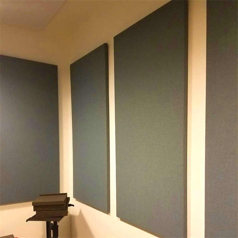 Sound Insulation Foam Acoustical Panel Noise Absorbing Fabric Wall Panels