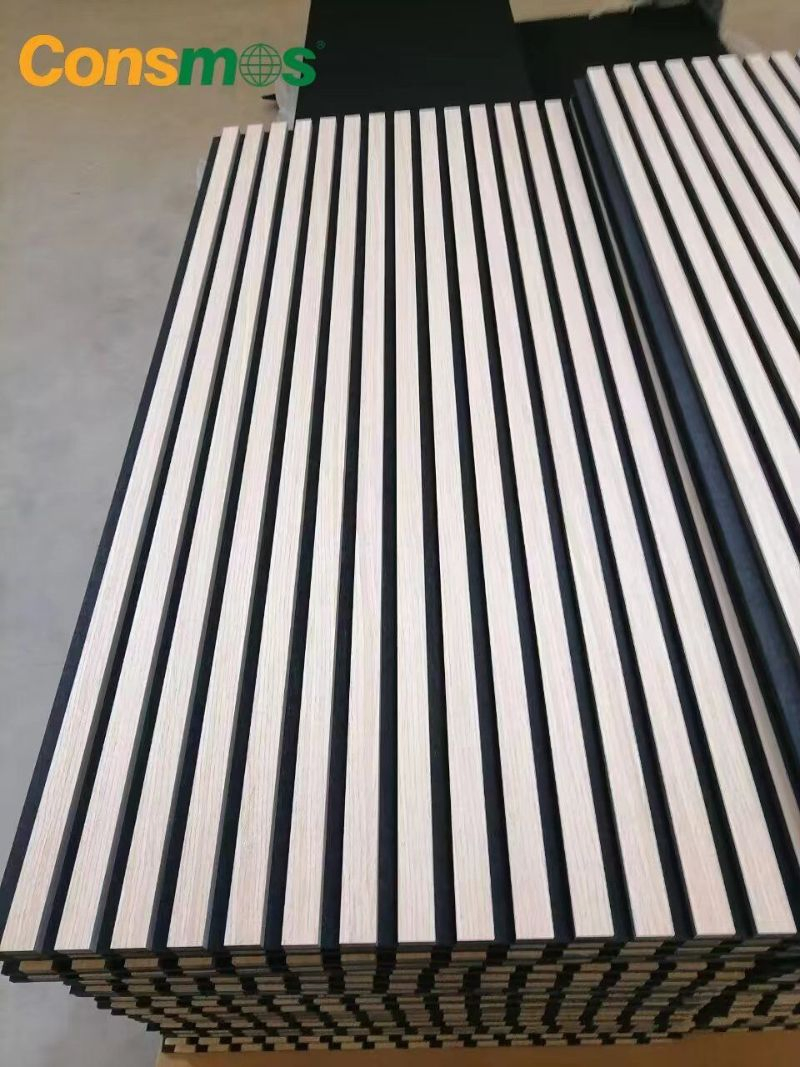 MDF Panel with Acoustic Fabric Perforated Metal Slate Epoxy Paint 4mm Lacquered Float Slate