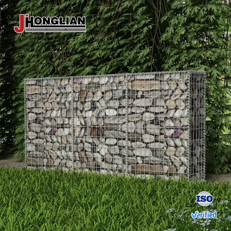 Industrial Noise Reduction Mesh Gabion Barrier System