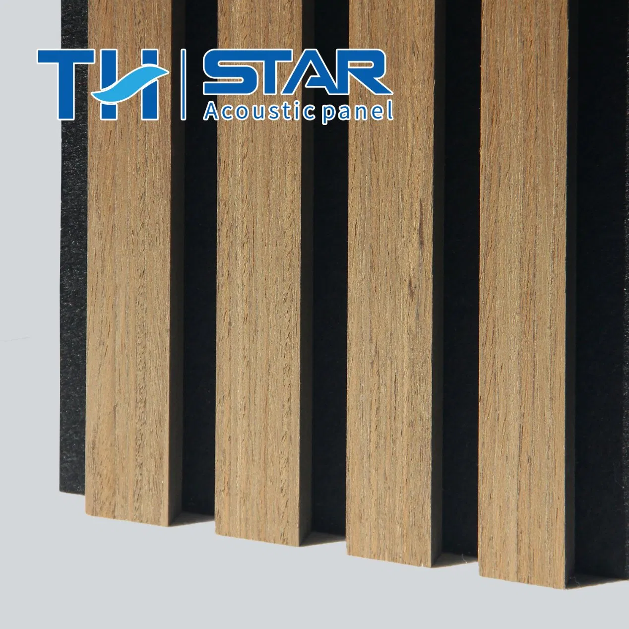 Delicate Colors Wood Acoustic Sound Diffuser Panel Wood Slat Soundproof Panel