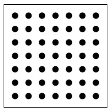 Straight Hole Arrangement