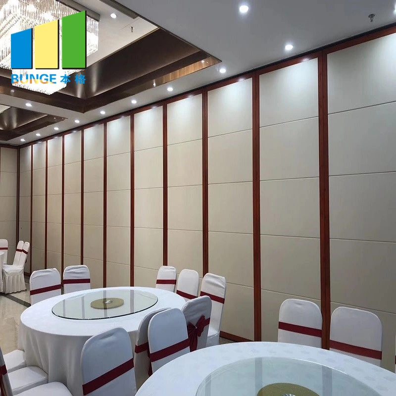 Commercial Sliding Folding Acoustic Operable Partition Walls for Hotel
