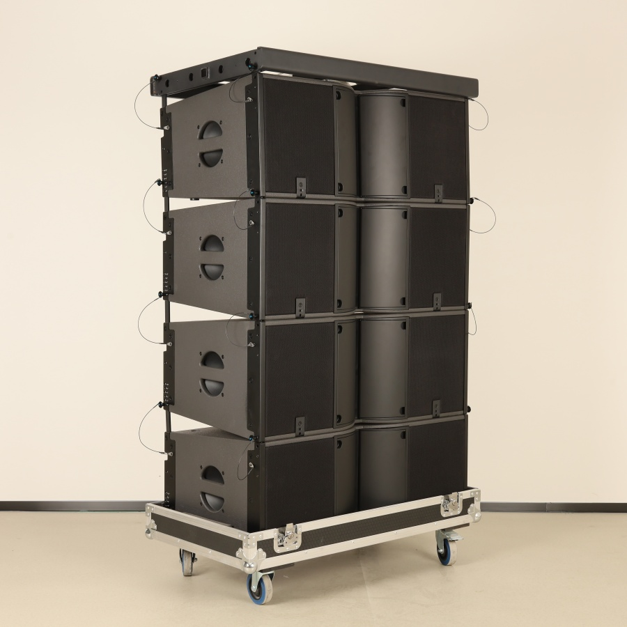 Multi Venue Sound Applications for Precision Voice Dual 12 High Sensitivity Wide Coverage Professional Line Array Speaker System Advanced Acoustic Performance