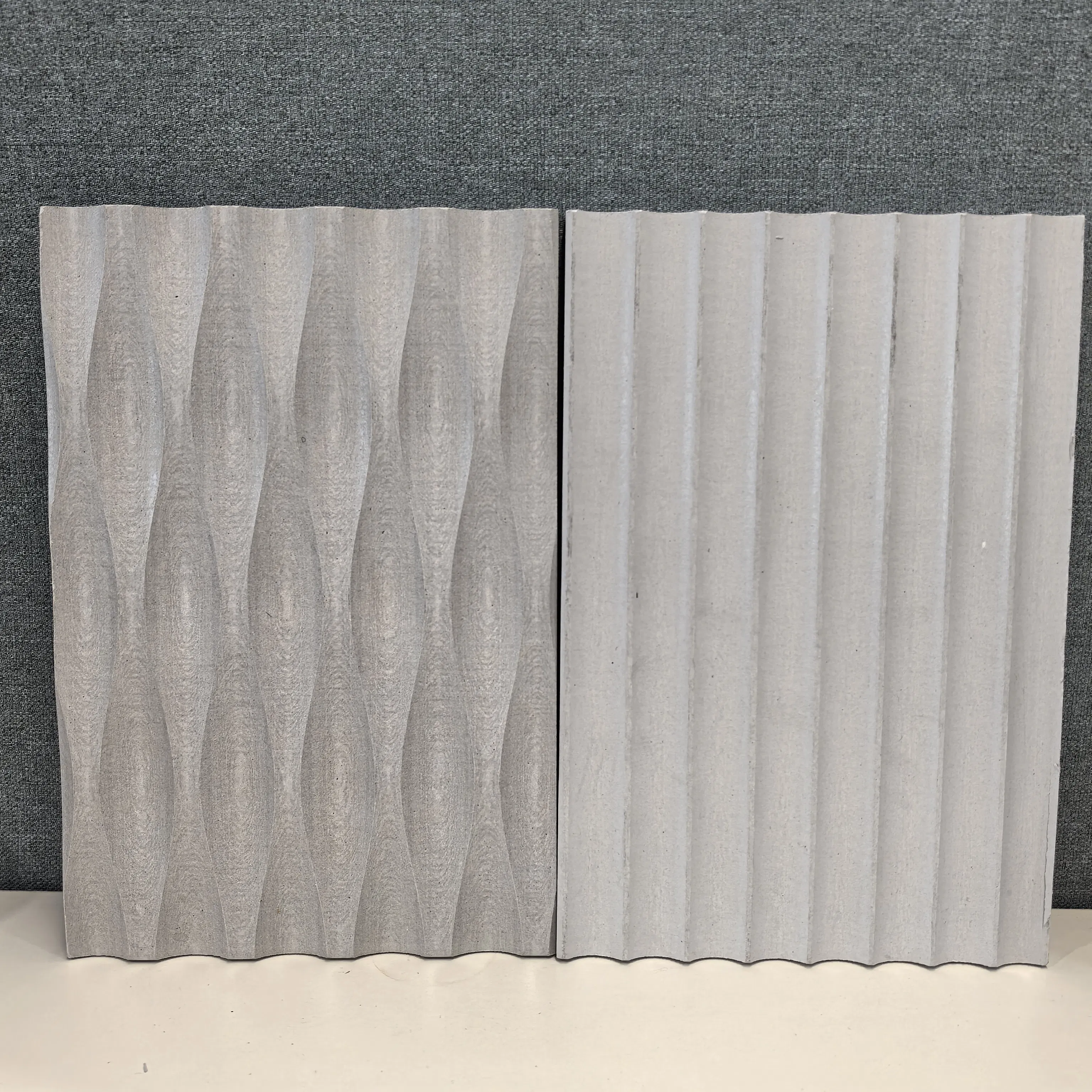 Fiber Cement Non-Combustible Acoustic Wall Panel for Home Decor CE Approved Ceiling Material for WPC PVC