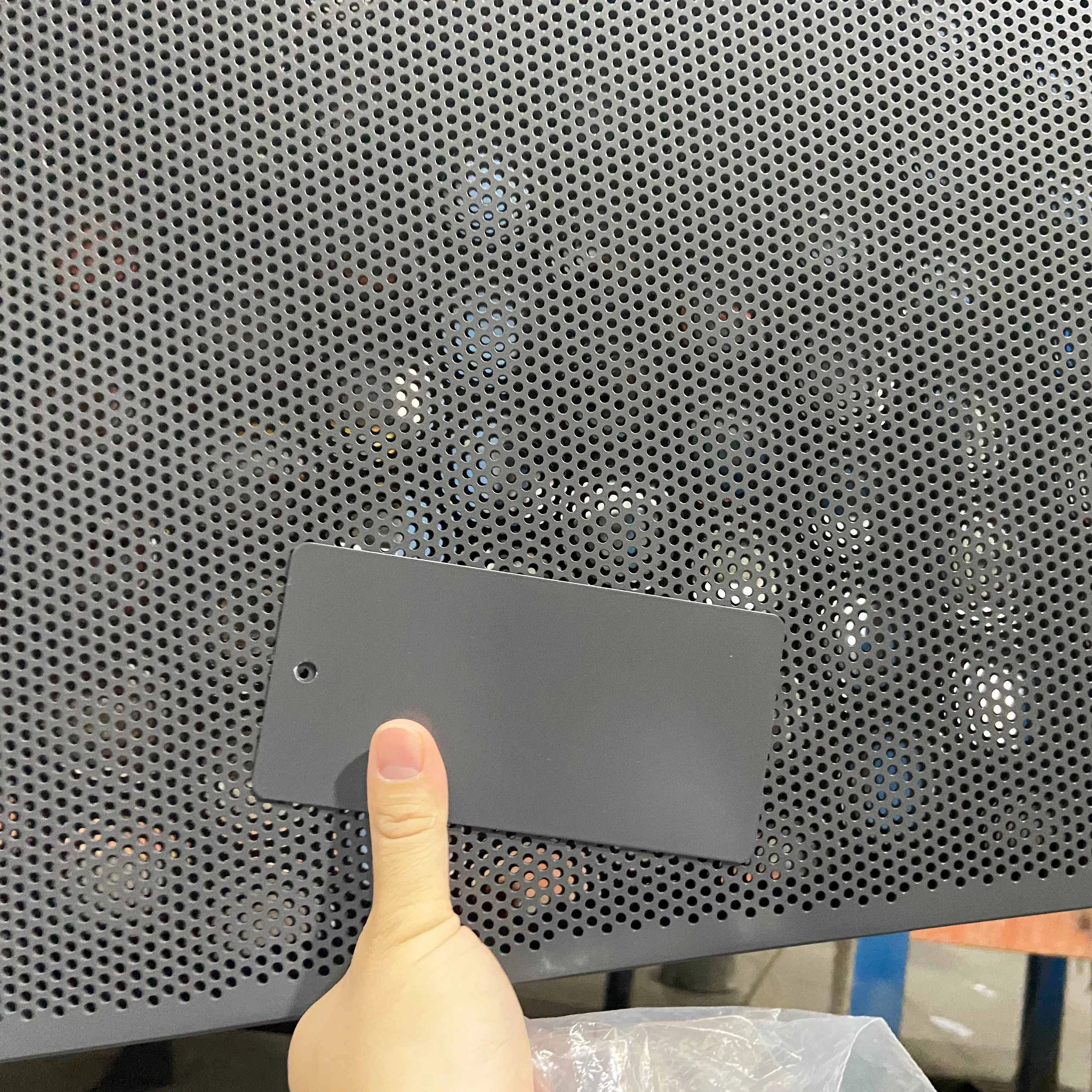 Acoustic Baffles Ceiling Baffle False Ceiling Designs Aluminum Profile Sound-Absorbing Baffle Ceiling System