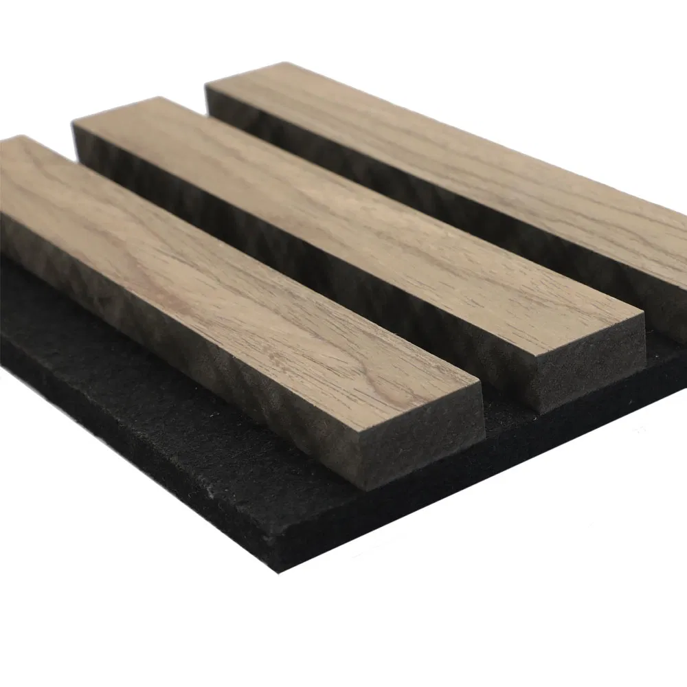 Building Material Foam Sound Absorbing Board Wood Veneer Slat Panels