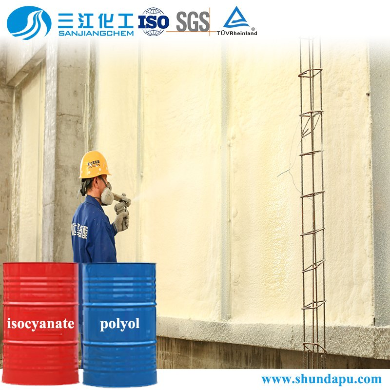 Open-Cell Polyurethane Spray Foam System for Building Insulation China Factory Best Price