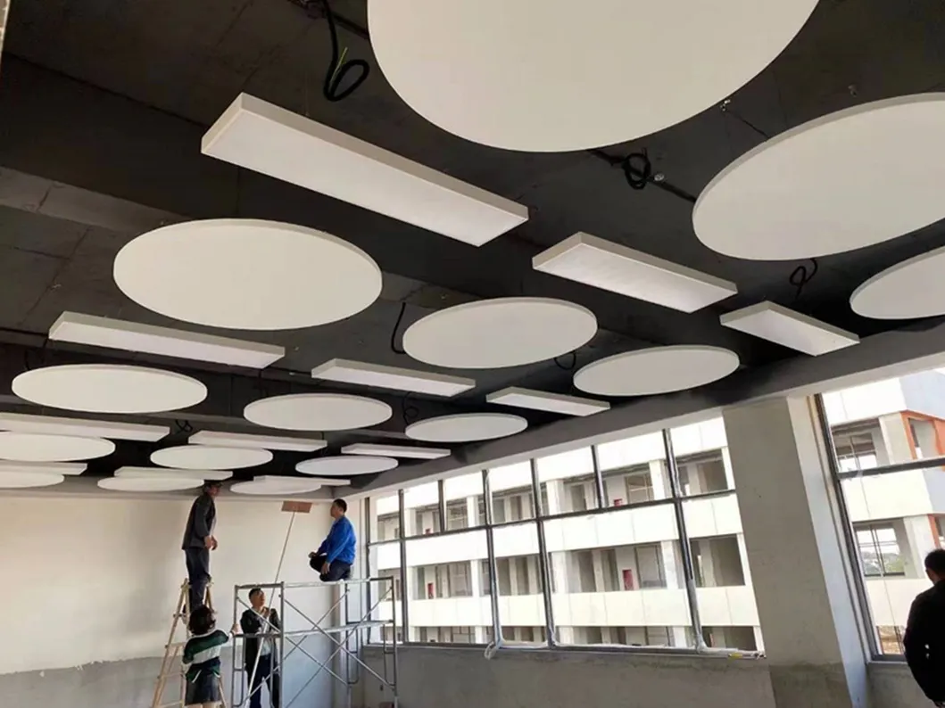 Round Acoustic Ceiling Clouds