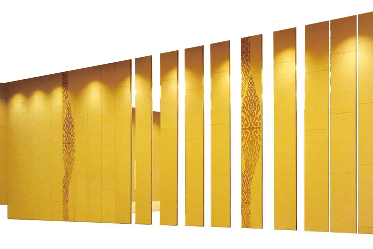 Wood Wool Acoustic Panel Movable Sliding Door Panel