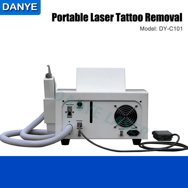 Classic Desktop 1064nm 532nm Q Switch ND YAG Laser Tattoo Removal System