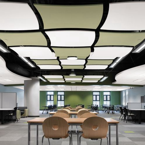 Acoustic Ceiling Clouds for Office Ceiling Decoration