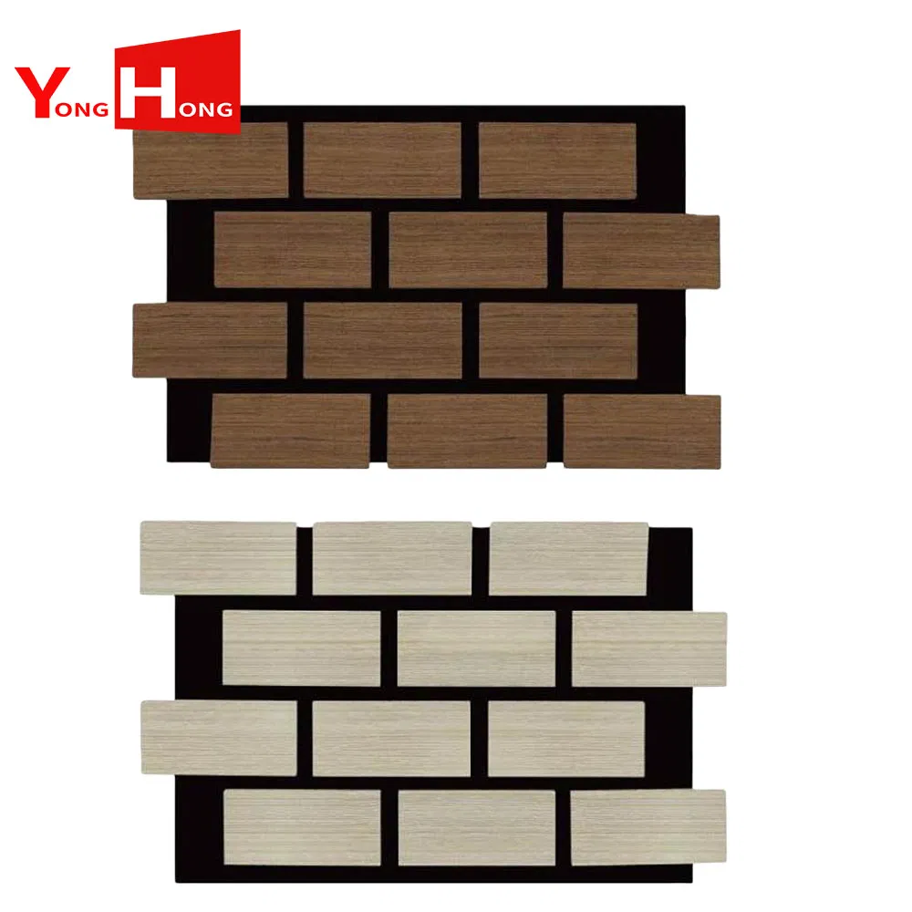 Decoration Material Acoustic Bamboo Wall Foam Ceiling Perforated Sound Absorbing Fabric Wooden Panel