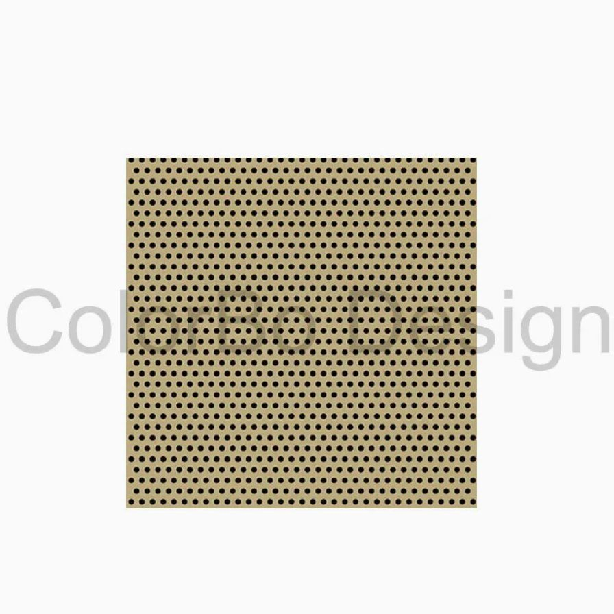 Stylish Perforated Wood Panels for Acoustic Sound Control