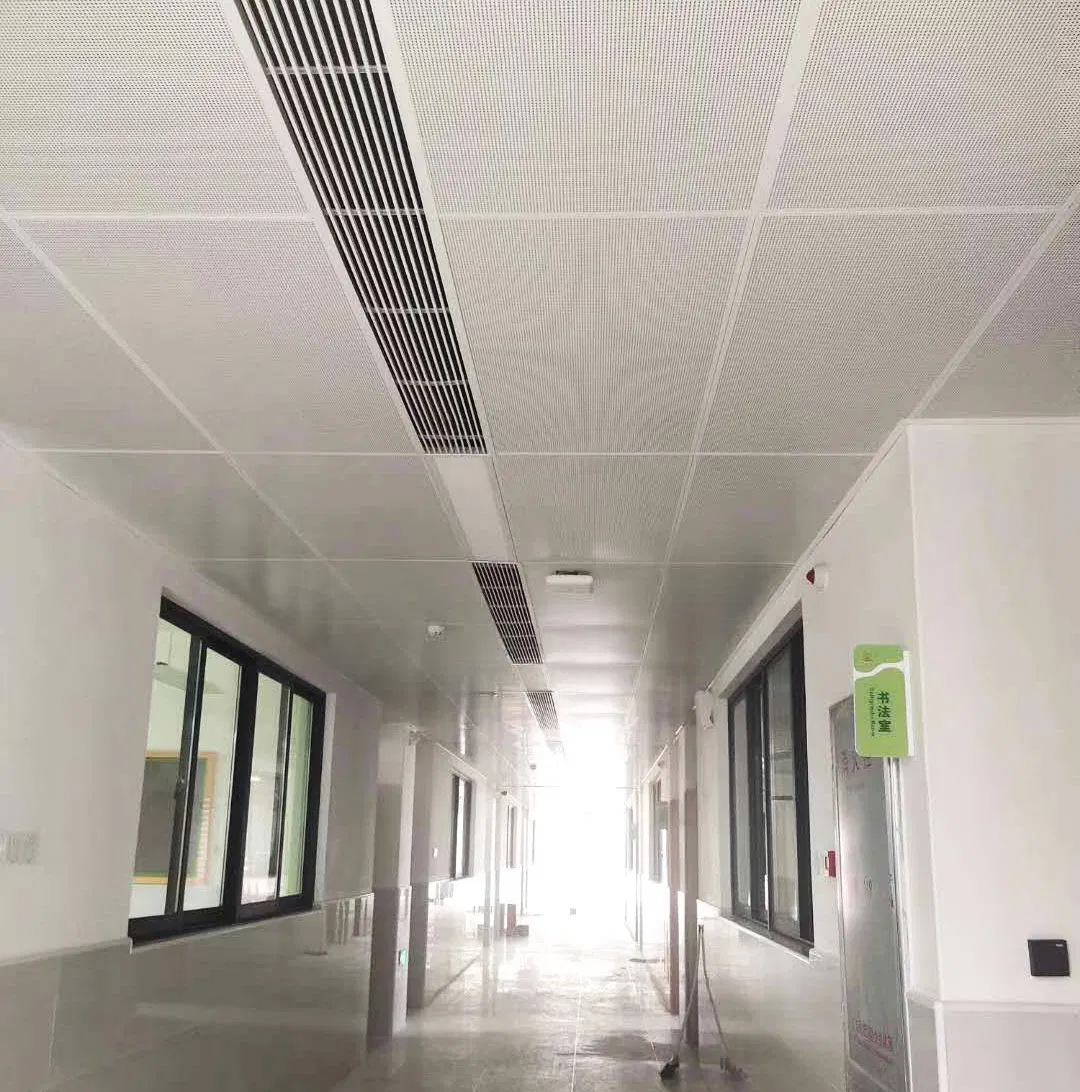 600*600/600 X 1200 Aluminum Acoustic Metal Suspended Ceiling Panel