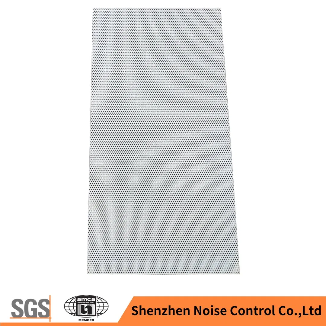 Industrial Metal Acoustic Barrier and Sound Barrier Panel for Generator Room Fire-Resistant Soundproofing
