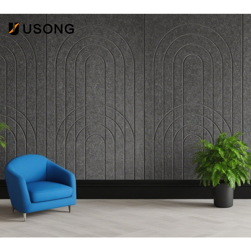 High-Quality Polyester Fiber Acoustic Panels for Sound Absorption