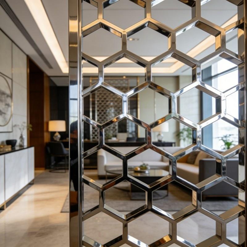 Stainless Steel Acoustic Partition for Noise Reduction in Offices