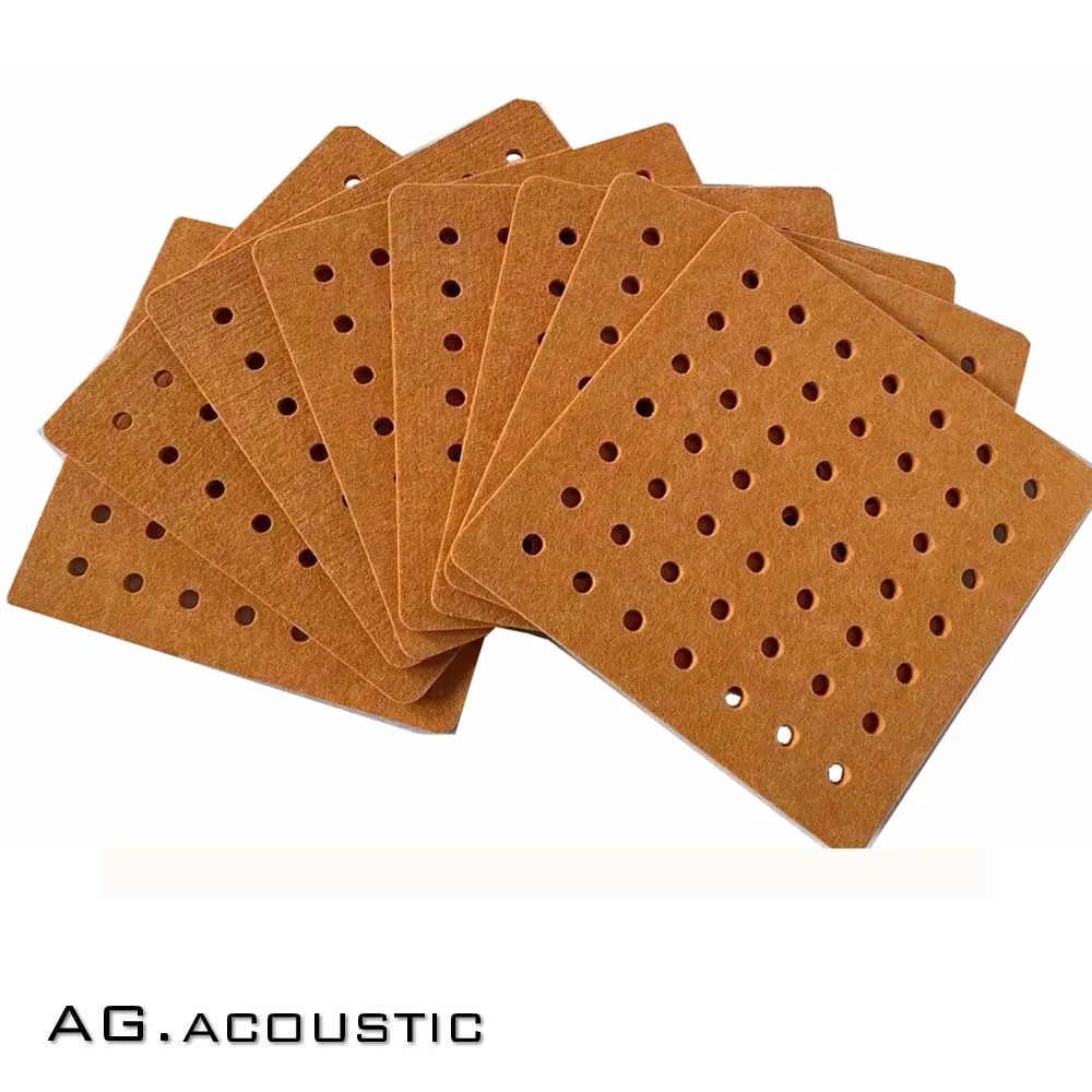 AG. Acoustic Building Material Decorative Board Polyester Fiber Soundproof Wall Panels