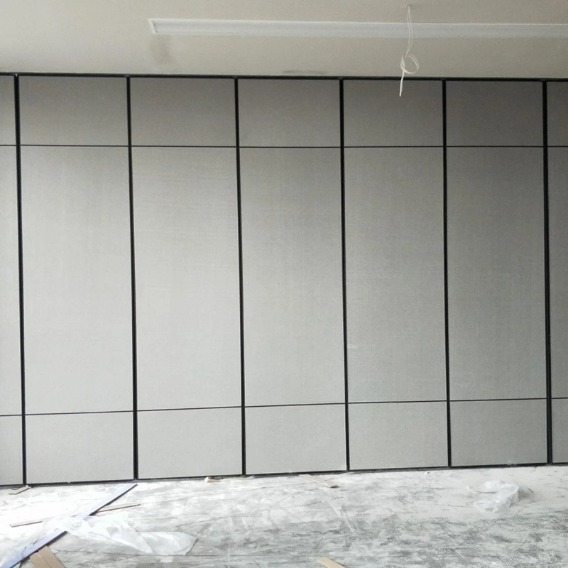Aluminum Ceiling Track Space Divider Sliding Folding Office Acoustic Movable Partition Wall