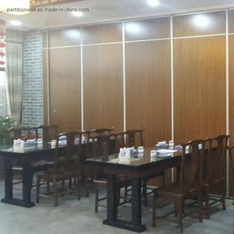Wooden Office Walls Movable Folding Acoustic Partition for Meeting Room