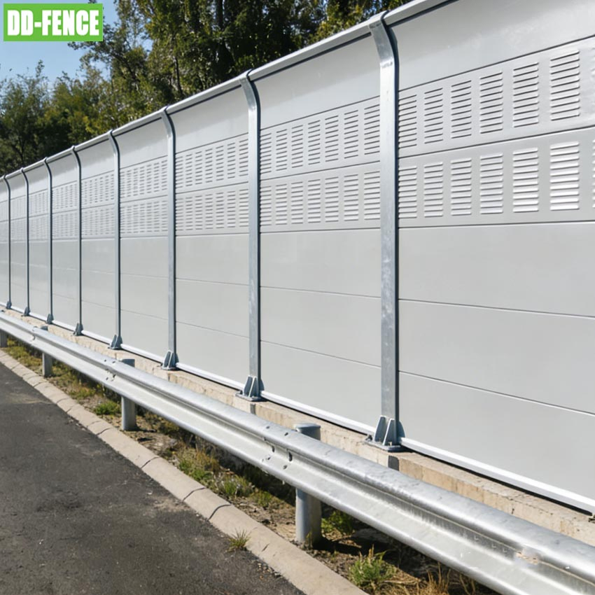 Industrial Noise Barriers Sound Absorption Panels for Noise Control