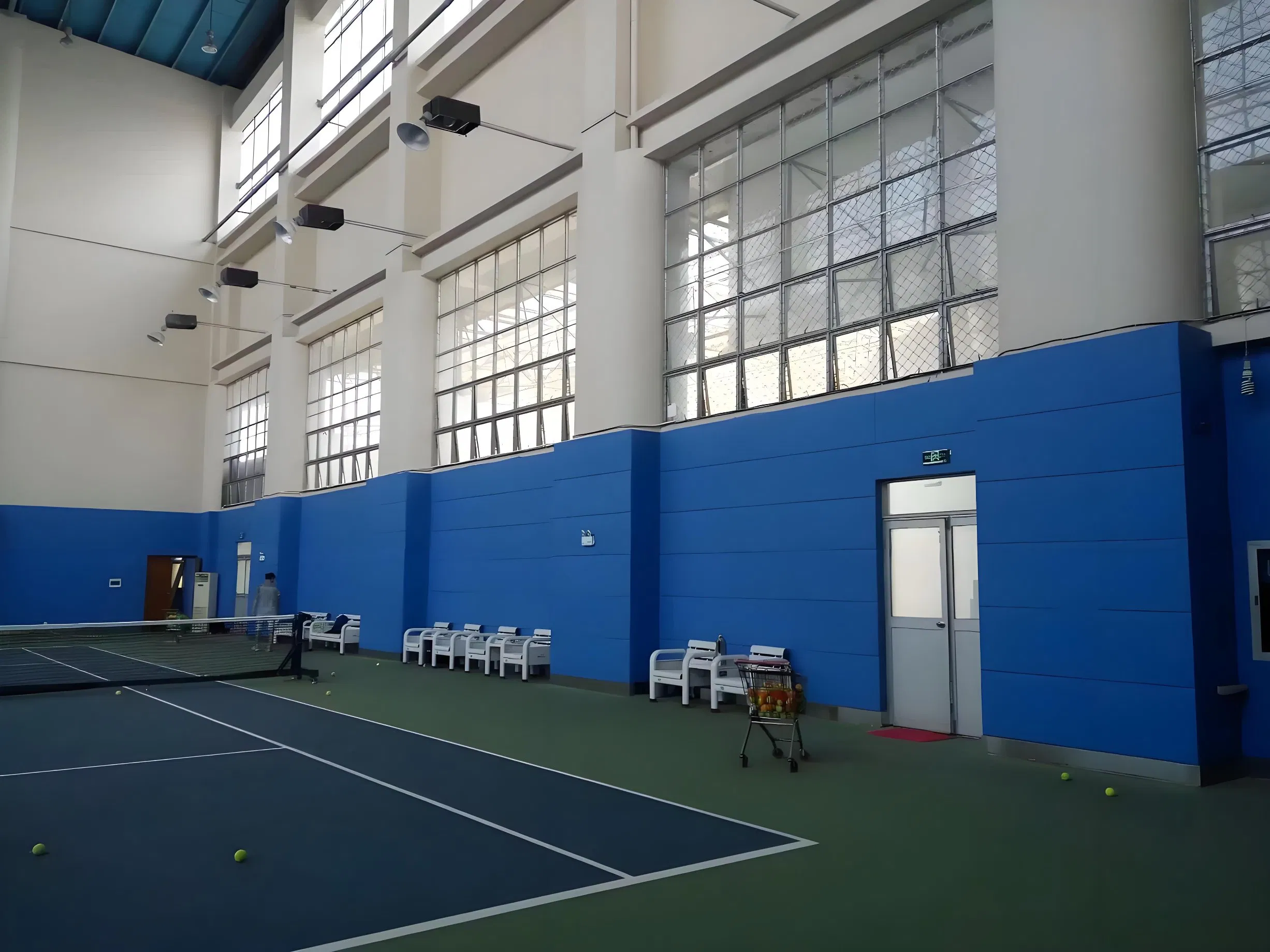 Fabric Wrapped Cloth Covered Fiberglass Acoustic Wall Panel for Gym and Sports Center