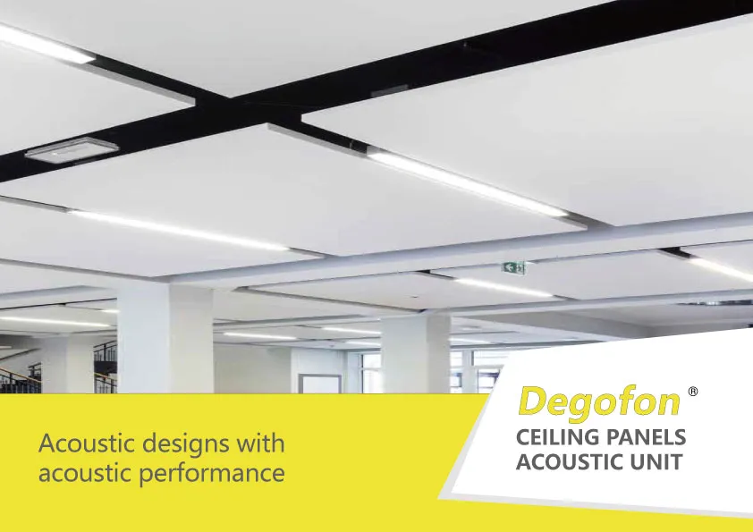 Acoustical Hanging Ceiling