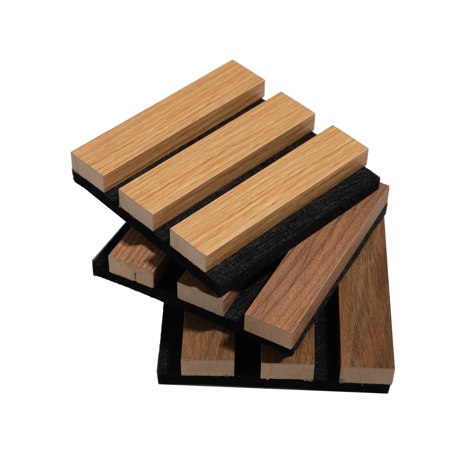 Decorative Studio Diffuser Wood Slat Sound Proofing Wooden Acoustic Panels