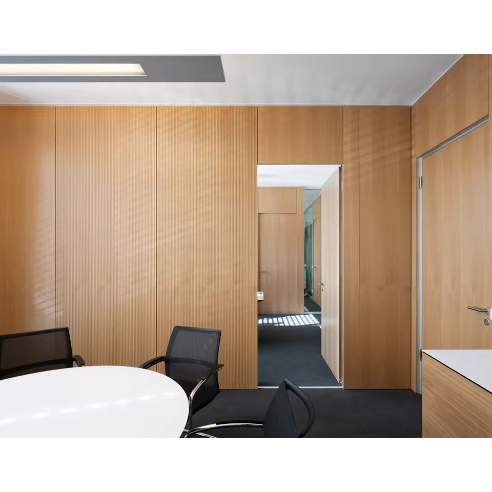Easy Installation Acoustic Office Wall Partition HPL Finish Office Solid Partition Wall