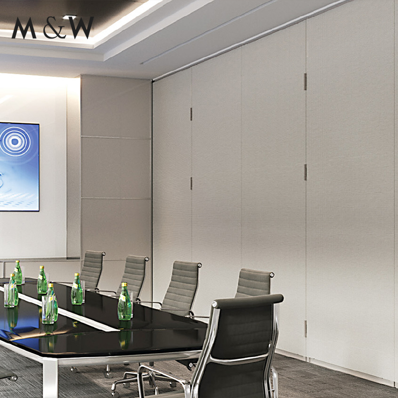 M&W Office Acoustic Sliding Movable Partition Walls Conference Hall Soundproof Folding Wall Partitions