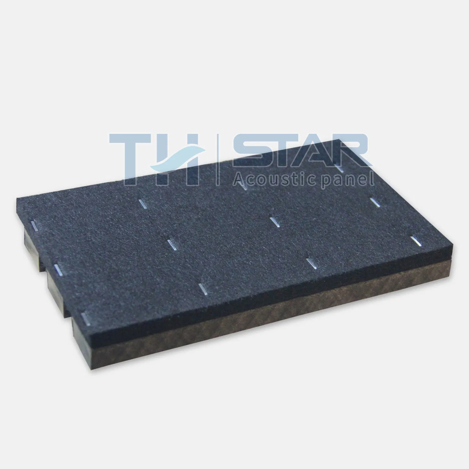 Low Price Polyester Fiber Acoustic Panel 3D Diffuser Studio Absorb Soundproofing Material