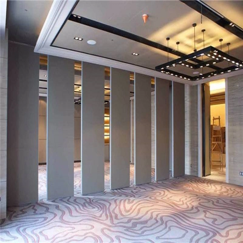Conference Hall Mobile Wall Partitions Folding Room Soundproof Acoustic Partition Walls for Hotel