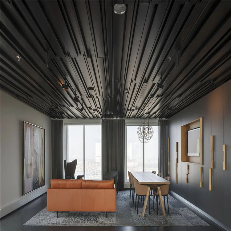 Modern Metal Ceiling Design Aluminum Multi Panel U Baffle Ceiing System