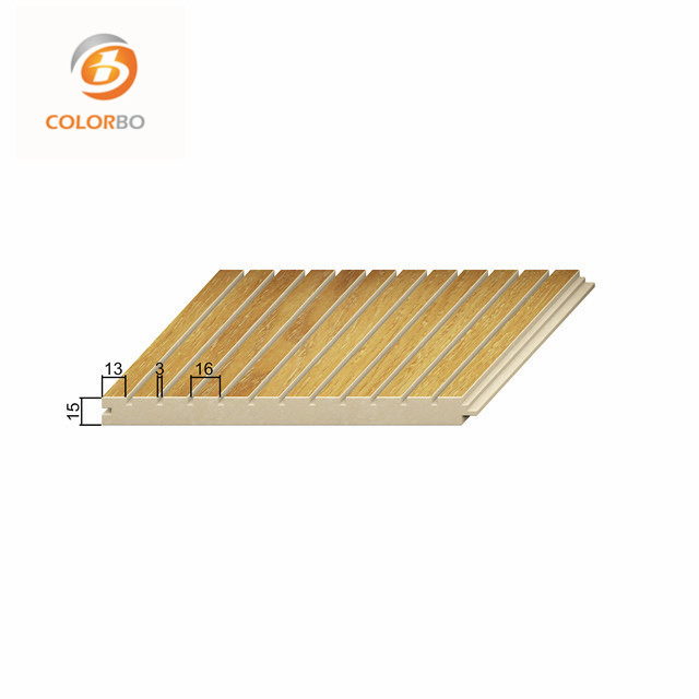 Eco-Friendly Grooved Sound Absorptive Panel for Superior Noise Control