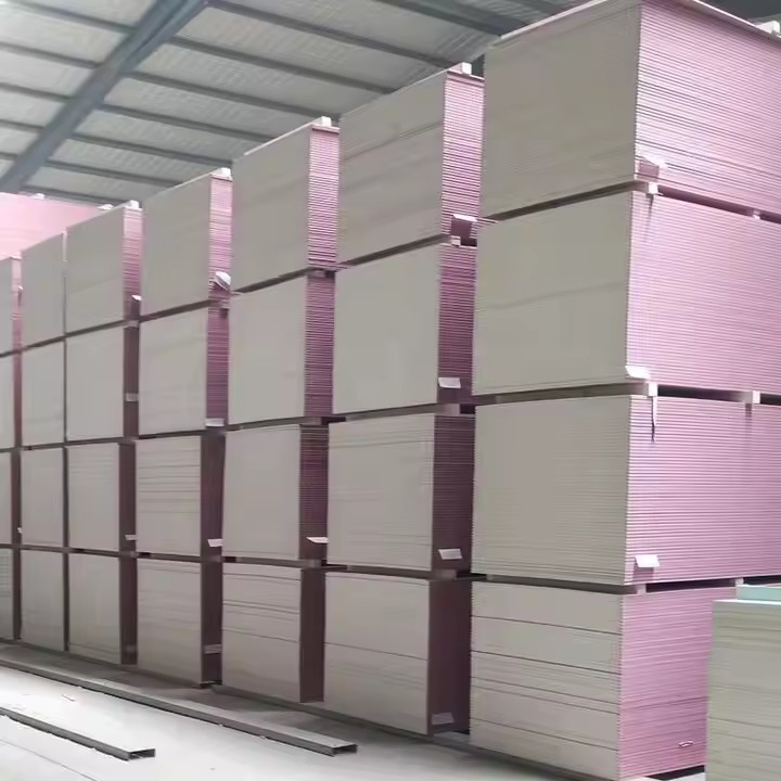 Antibacterial &amp; Stain-Resistant &amp; Superior Sound Insulation &amp; High-Temperature Resistant Gypsum Board