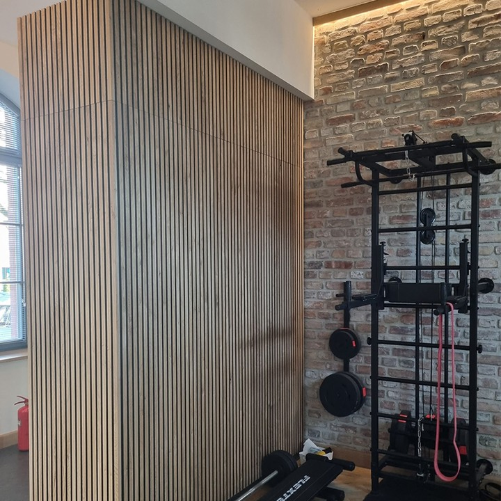 Building Material Foam Acoustic Materials Sound Absorbing Board Wood Veneer Slat Panels