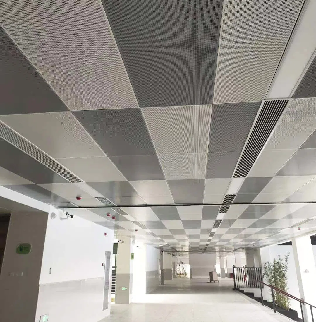 600*600/600 X 1200 Aluminum Acoustic Metal Suspended Ceiling Panel
