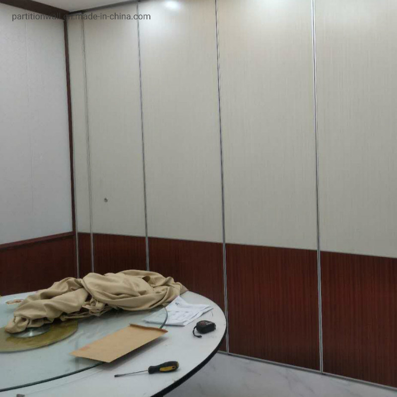 Wooden Office Walls Movable Folding Acoustic Partition for Meeting Room