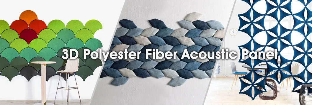 3D Acoustic Foam Panel Banner